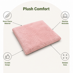 DogBedHouse Thick Plush Fleece & Washable Pet Mat