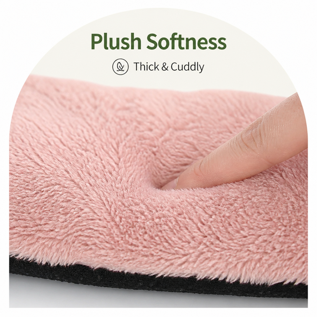 DogBedHouse Thick Plush Fleece & Washable Pet Mat