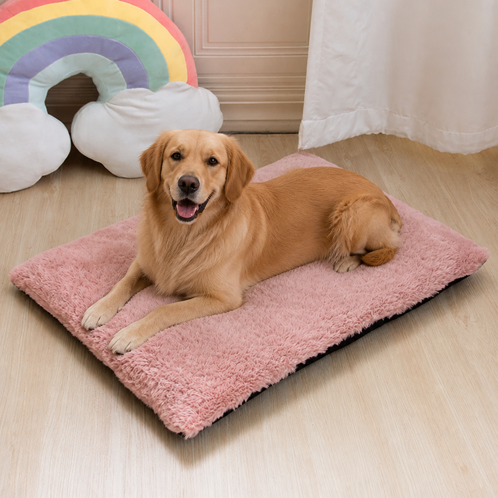 DogBedHouse Thick Plush Fleece & Washable Pet Mat