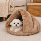 DogBedHouse Thick Plush & Insulated Triangle Kennel Mat