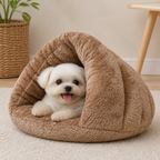 DogBedHouse Thick Plush & Insulated Triangle Kennel Mat
