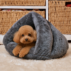 DogBedHouse Thick Plush & Insulated Triangle Kennel Mat