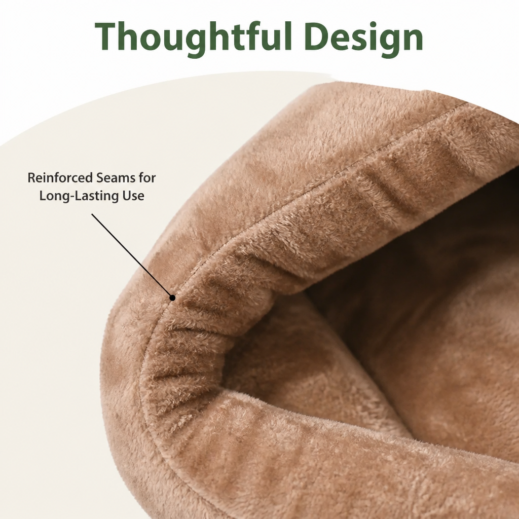 DogBedHouse Thick Plush & Insulated Triangle Kennel Mat
