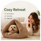 DogBedHouse Thick Plush & Insulated Triangle Kennel Mat