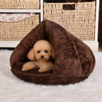 DogBedHouse Thick Plush & Insulated Triangle Kennel Mat