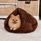 DogBedHouse Thick Plush Warm Triangle Kennel Mat