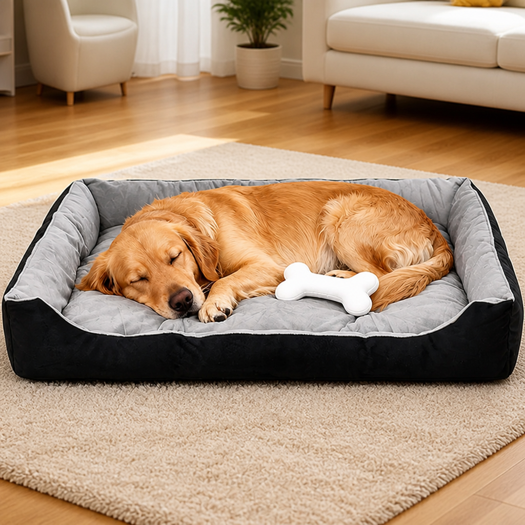 DogBedHouse Thickened Teddy Plush Pet Mat (For Cats & Puppies)