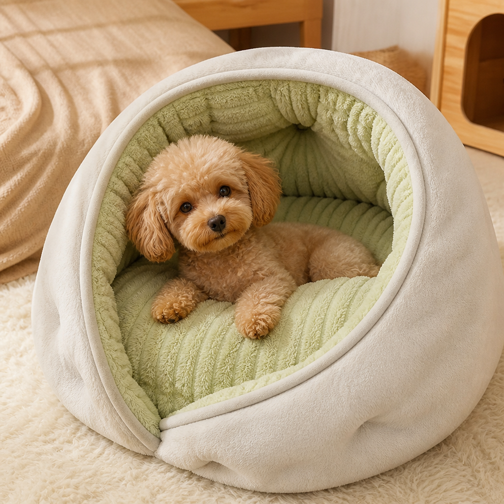 DogBedHouse Thickened Warm All-Season Dog Bed