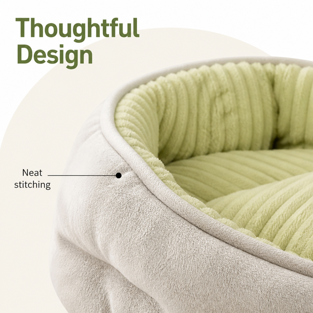 DogBedHouse Thickened Warm All-Season Dog Bed