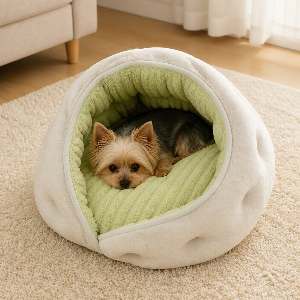 DogBedHouse Thickened Warm All-Season Dog Bed