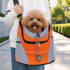 DogBedHouse Top-Entry Exposed-Leg & Adjustable Strap Pet Sling Carrier