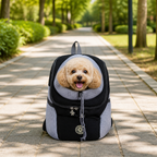 DogBedHouse Top-Entry Exposed-Leg & Adjustable Strap Pet Sling Carrier