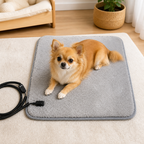DogBedHouse USB Constant-Temp & Soft Fleece Heated Pet Pad