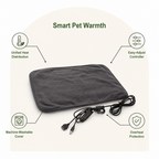 DogBedHouse USB Heated & Self-Warming Pet Mat (Machine-Washable Cover)