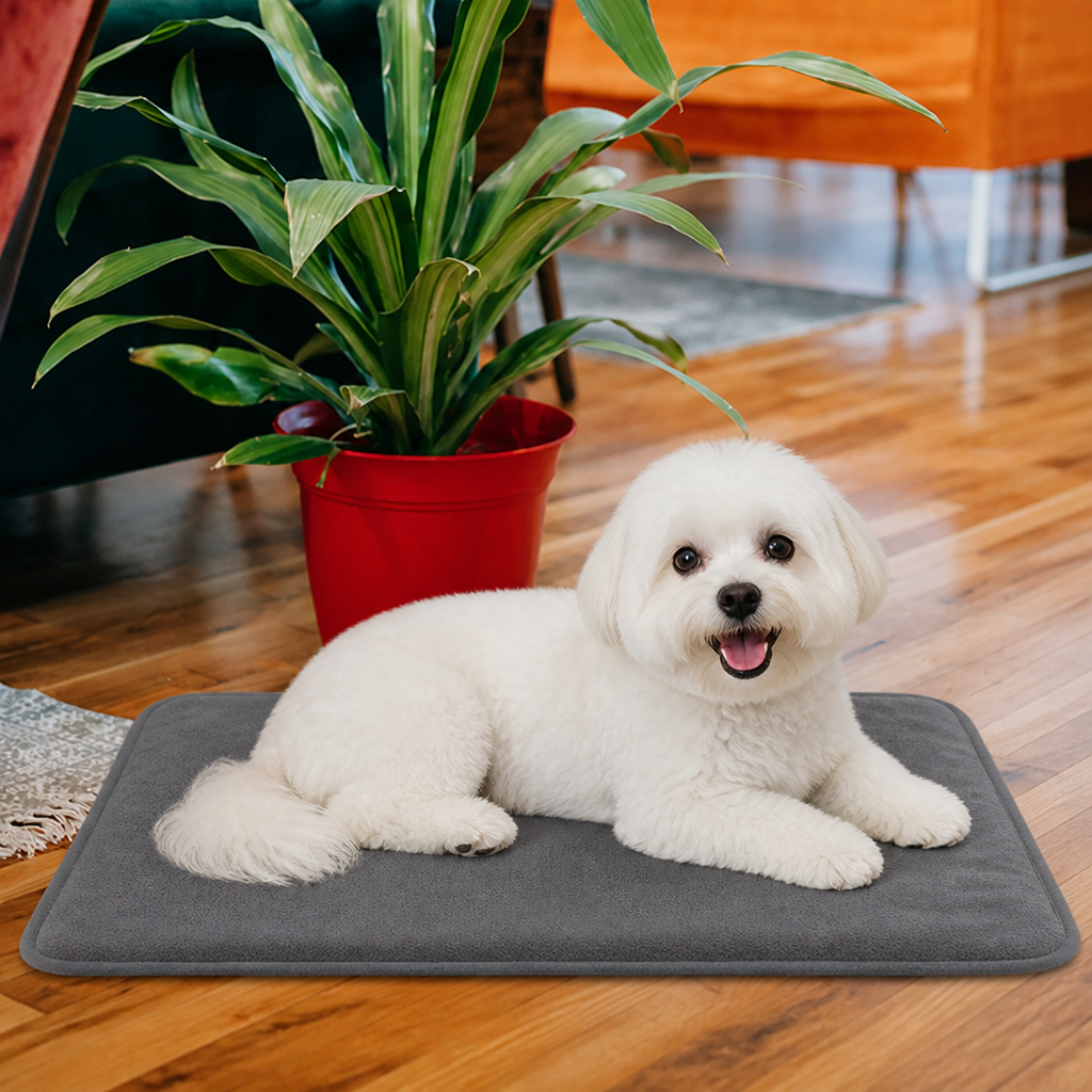 DogBedHouse USB Heated & Washable Pet Pad (Detachable Heating Insert)