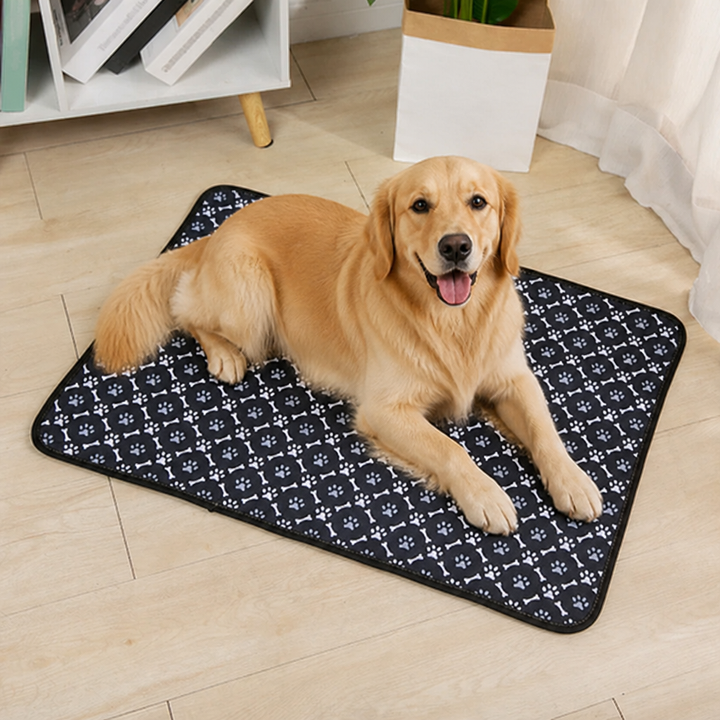 DogBedHouse Ultra Absorbent Quilted Pet Mat (Non-Slip Backing)