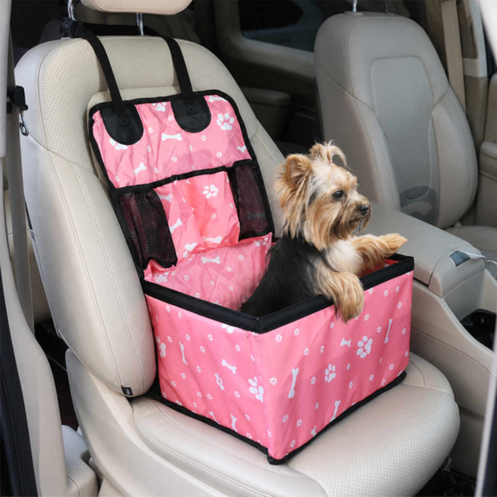DogBedHouse Universal Non-Slip & Storage Pocket Dog Car Seat Cover