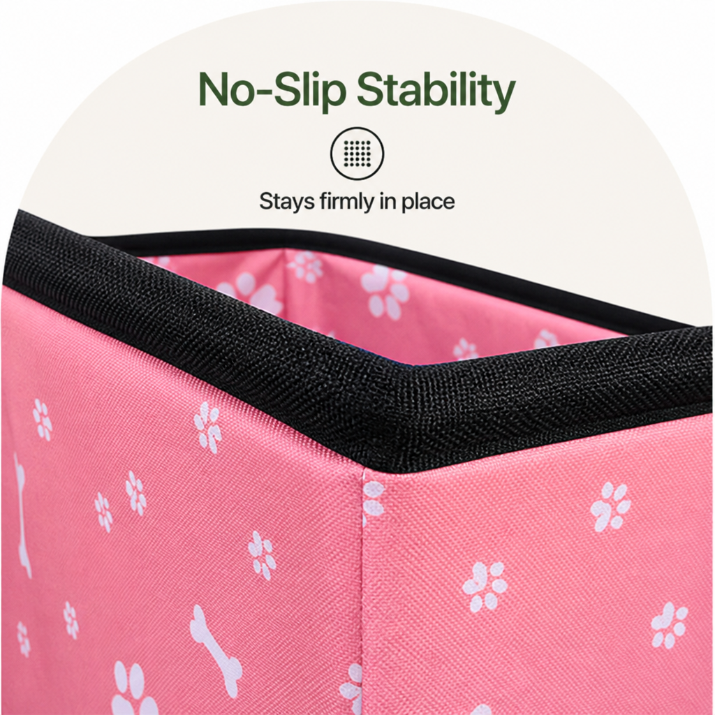 DogBedHouse Universal Non-Slip & Storage Pocket Dog Car Seat Cover
