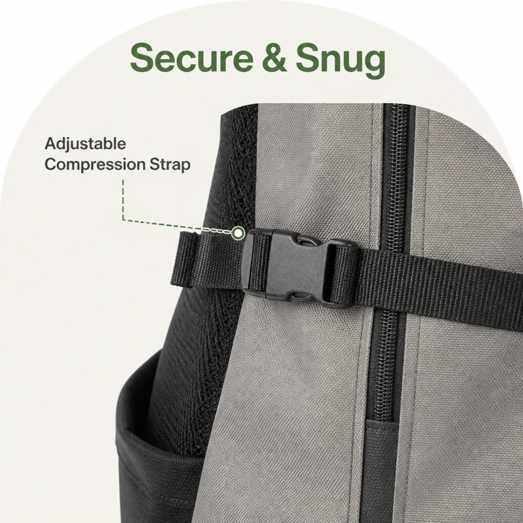 DogBedHouse Ventilated Mesh & Ergonomic Backpack Carrier