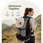 DogBedHouse Ventilated Mesh & Ergonomic Backpack Carrier
