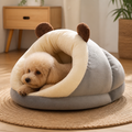 DogBedHouse Warm Breathable Enclosed Small Pet Bed (Foldable)