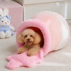 DogBedHouse Warm & Breathable Semi-Enclosed Pet Nest