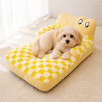 DogBedHouse Warm Plush Bolster Dog Bed