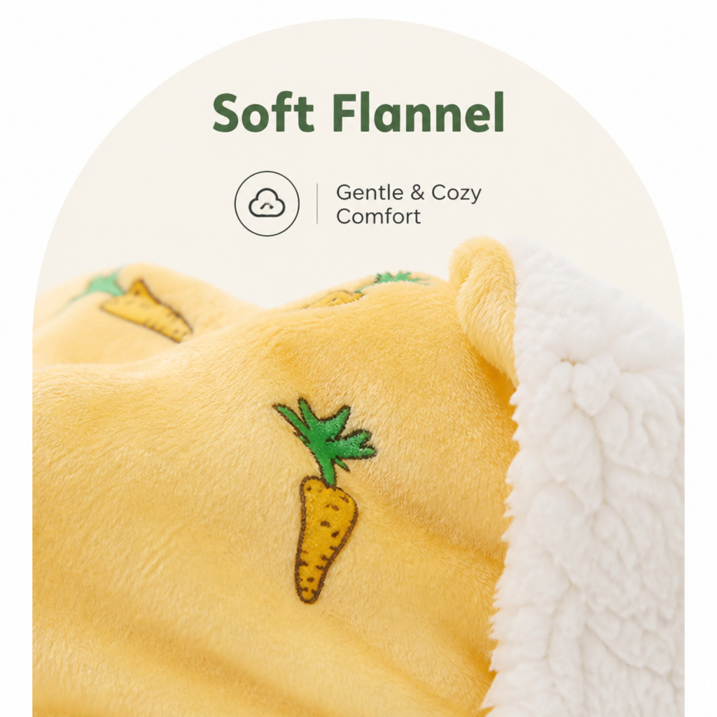DogBedHouse Warm & Soft Flannel Pet Blanket (Machine Washable)