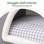 DogBedHouse Warm & Windproof Foldable Dog Bed