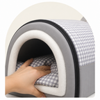 DogBedHouse Warm & Windproof Foldable Dog Bed