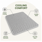 DogBedHouse Washable & Anti-Slip Cooling Pad