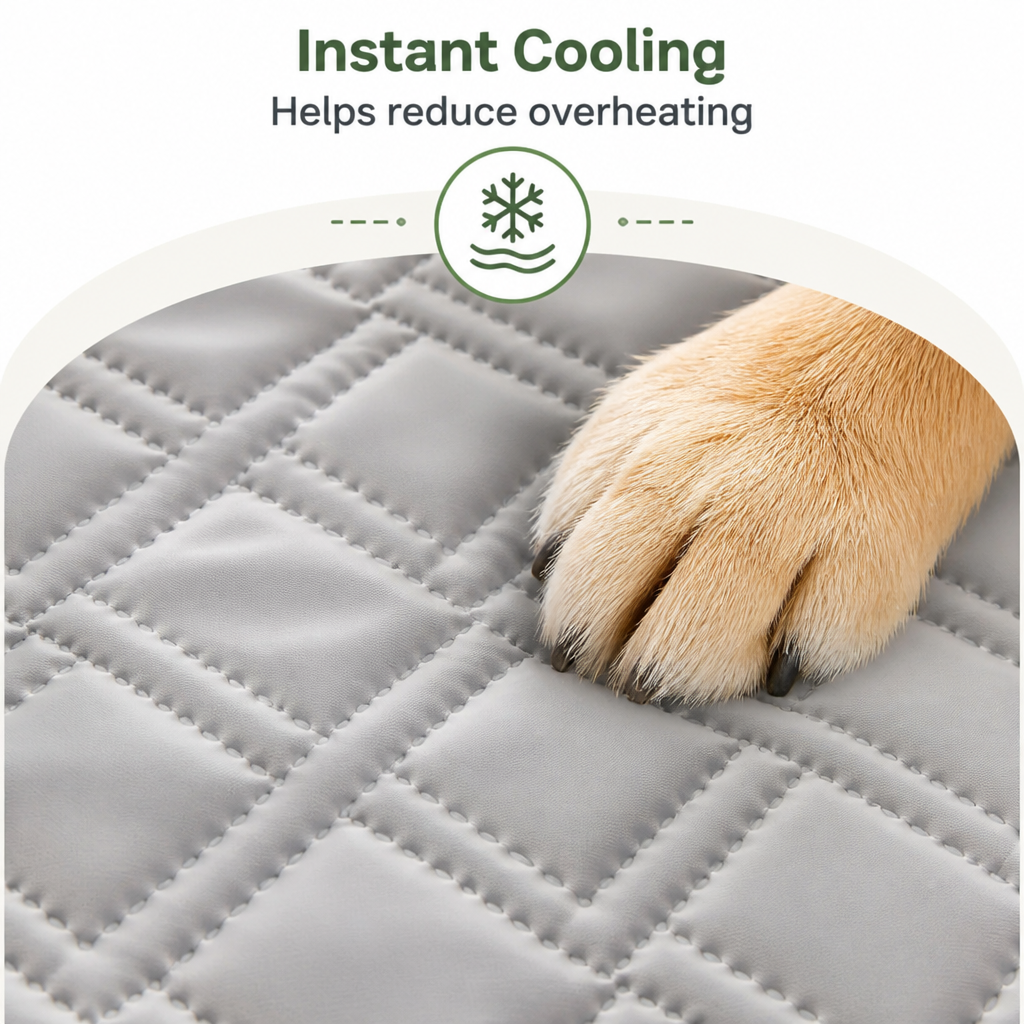 DogBedHouse Washable & Anti-Slip Cooling Pad