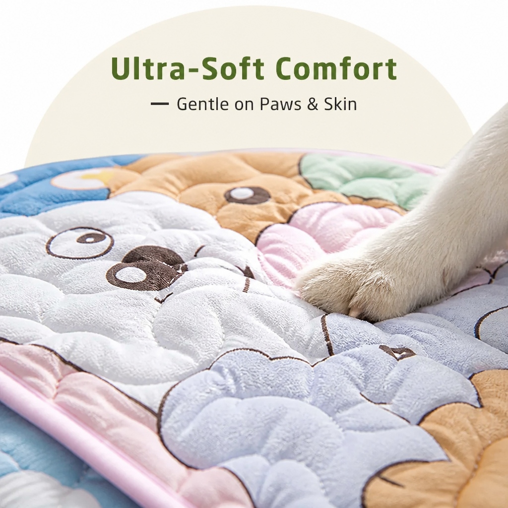 DogBedHouse Washable Bite-Resistant Anti-Slip Pet Mat