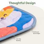 DogBedHouse Washable Bite-Resistant Anti-Slip Pet Mat
