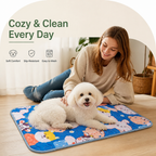 DogBedHouse Washable Bite-Resistant Anti-Slip Pet Mat
