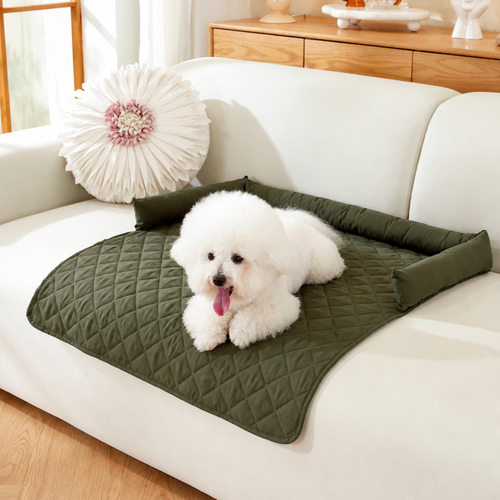 DogBedHouse Washable Calming Nest Pet Mat (Removable Cover)