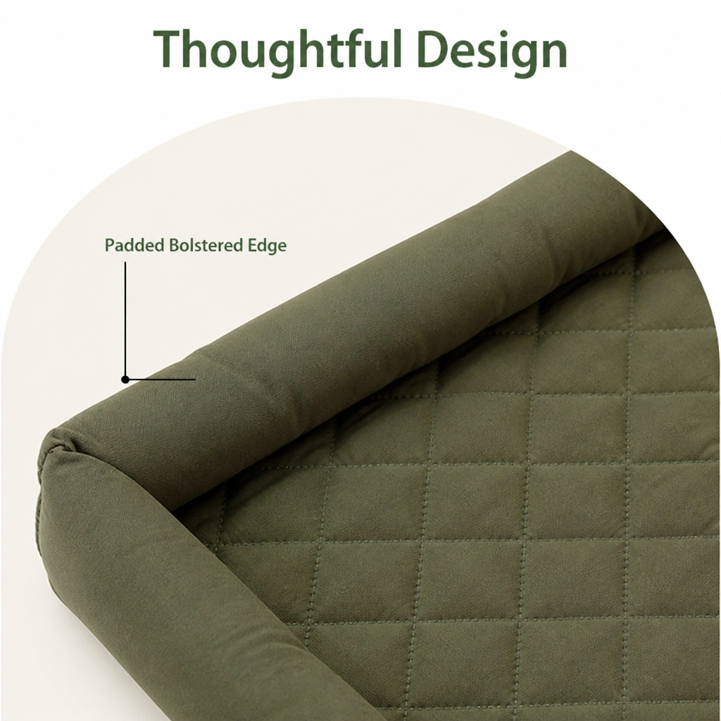 DogBedHouse Washable Calming Nest Pet Mat (Removable Cover)