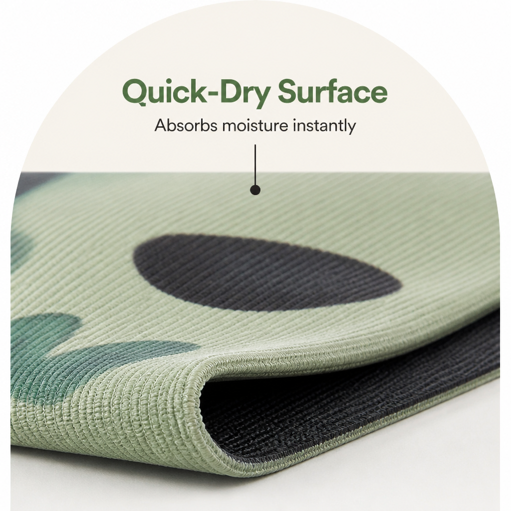 DogBedHouse Water-Absorbent Diatomaceous Earth Pet Mat