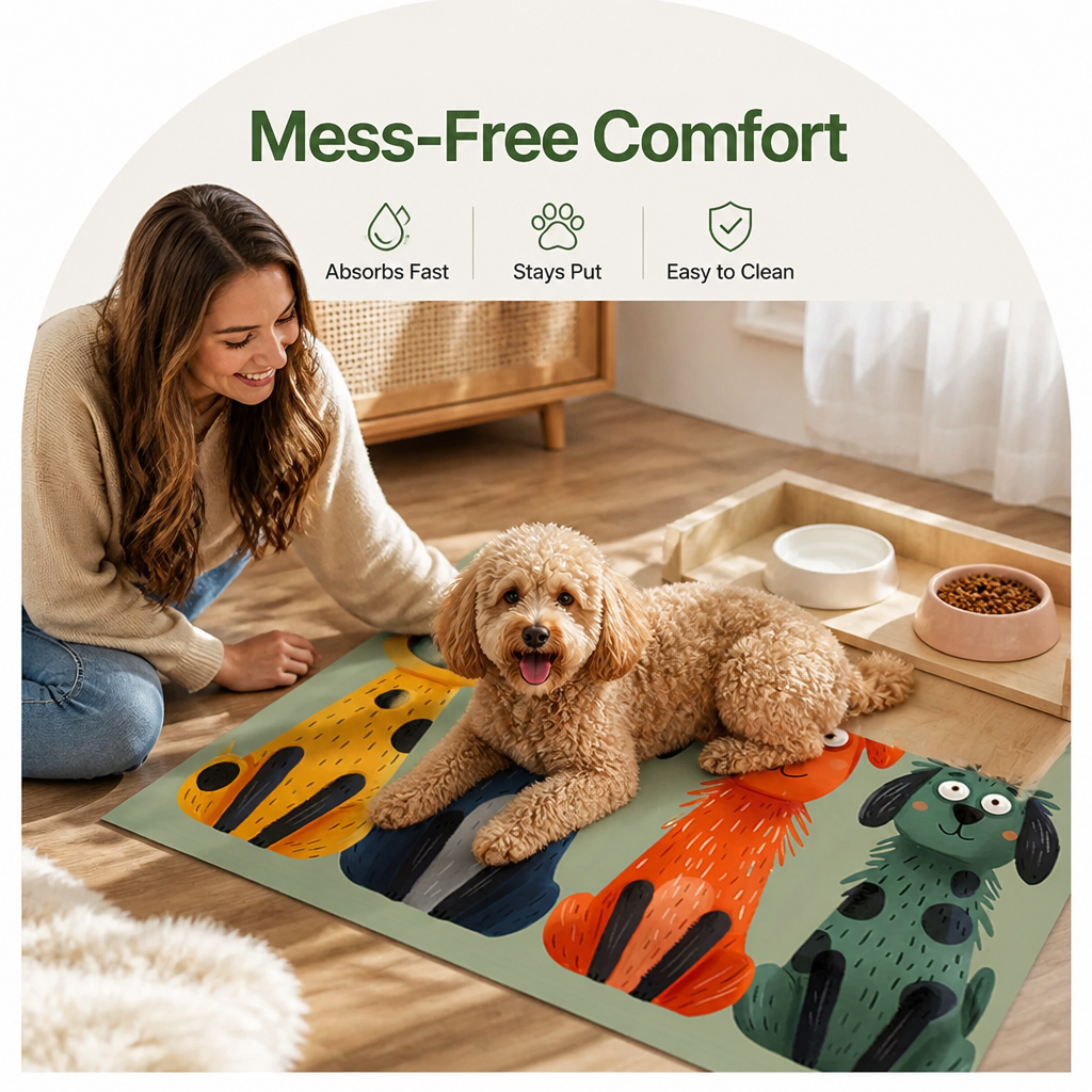 DogBedHouse Water-Absorbent Diatomaceous Earth Pet Mat