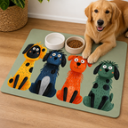 DogBedHouse Water-Absorbent Diatomaceous Earth Pet Mat