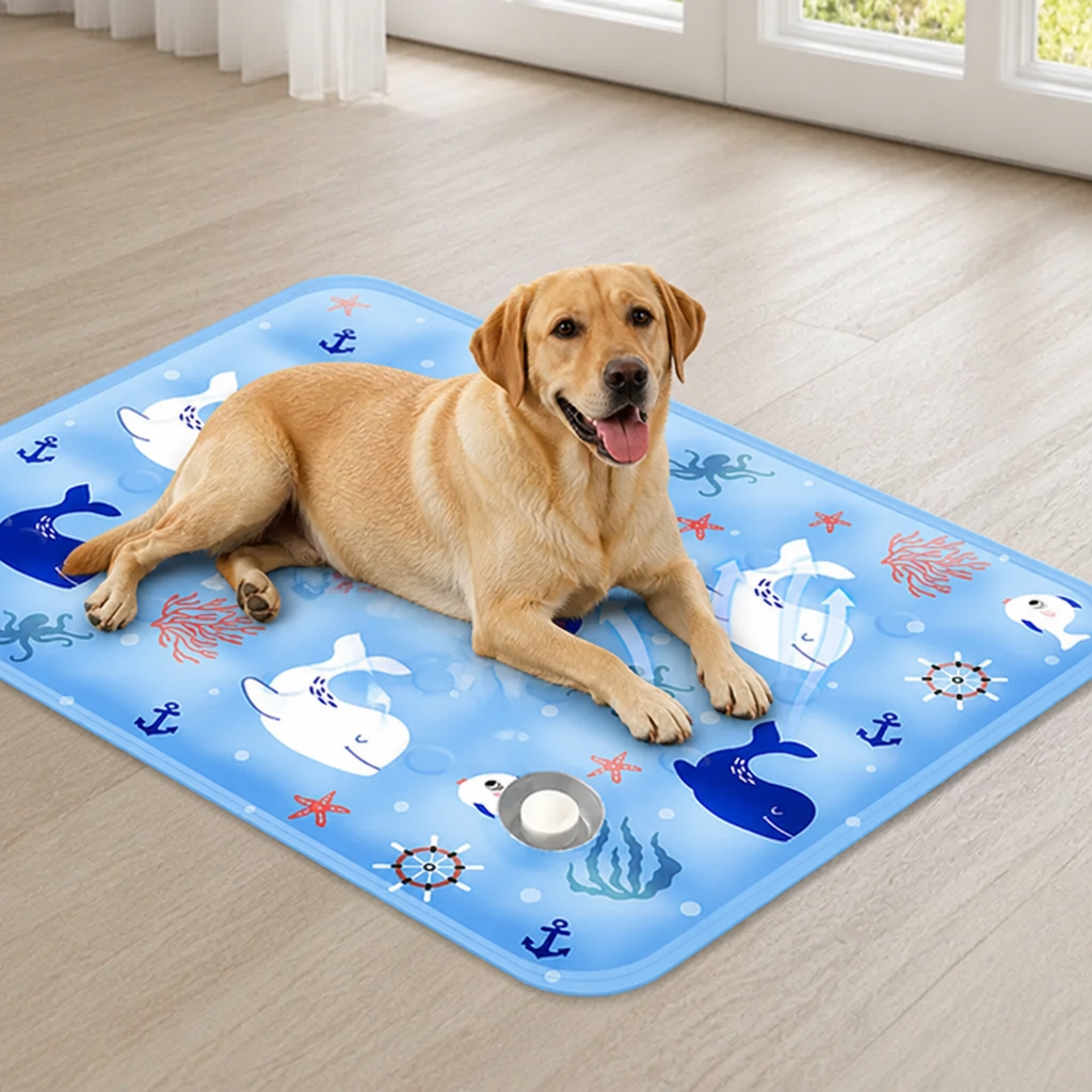 DogBedHouse Water-Activated & Non-Slip Dog Cooling Mat
