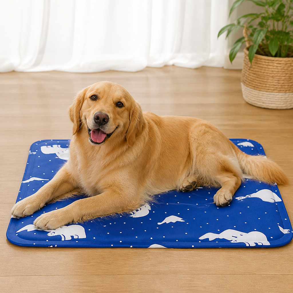 DogBedHouse Water-Activated & Non-Slip Dog Cooling Mat