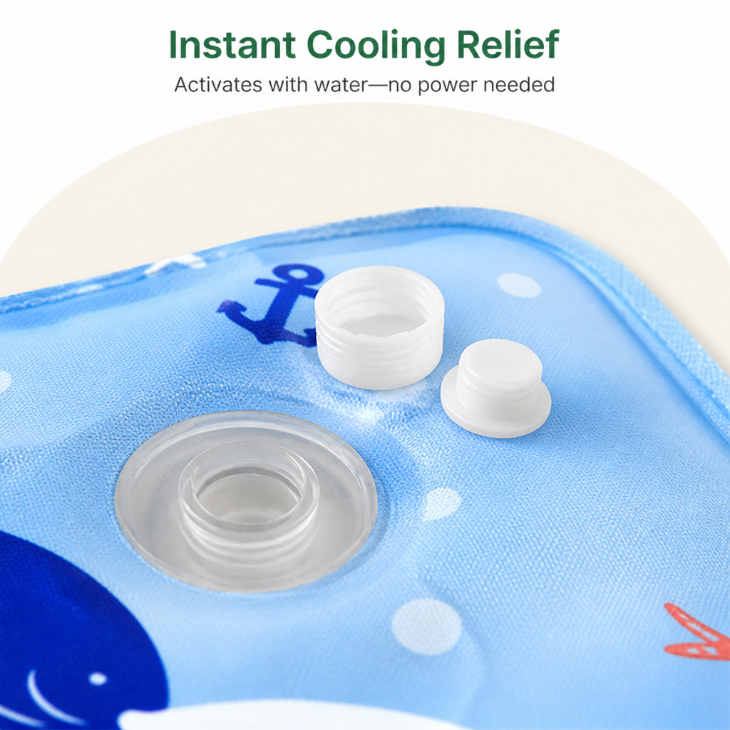 DogBedHouse Water-Activated & Non-Slip Dog Cooling Mat