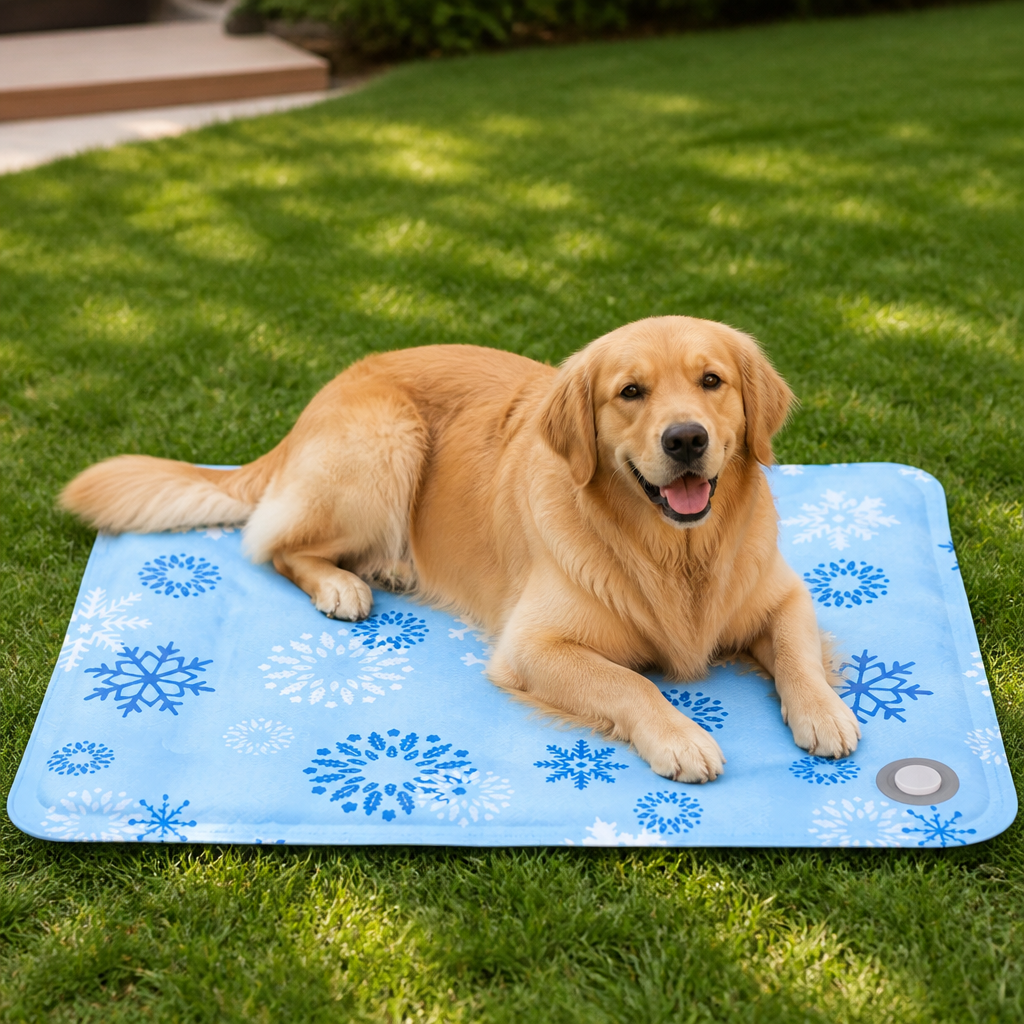 DogBedHouse Water-Activated & Non-Slip Dog Cooling Mat