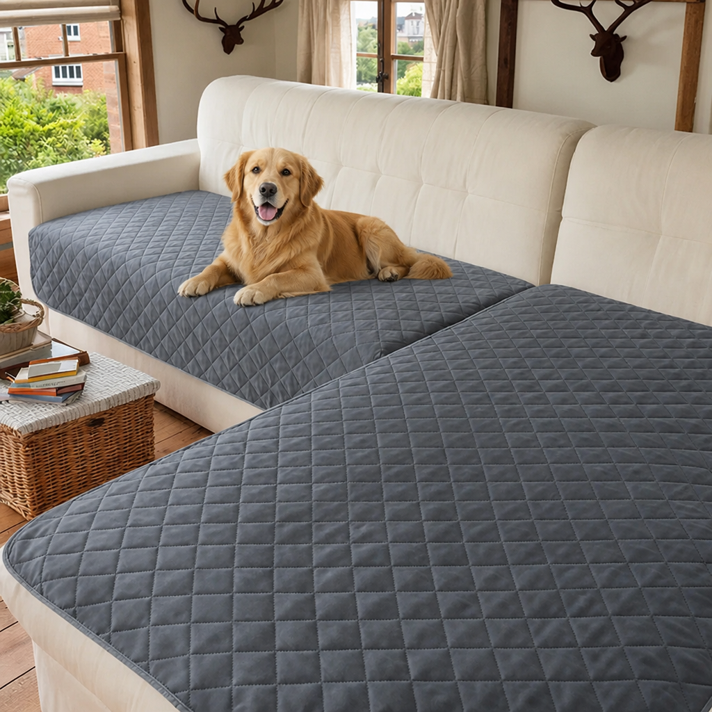 DogBedHouse Water-Repellent & Anti-Slip Hair-Resistant Sofa Mat Cover