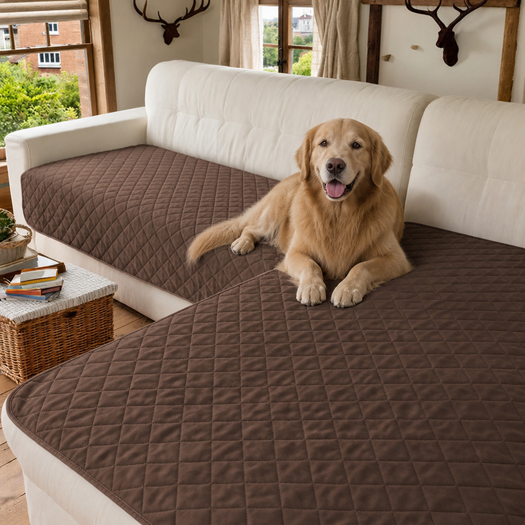 DogBedHouse Water-Repellent & Anti-Slip Hair-Resistant Sofa Mat Cover
