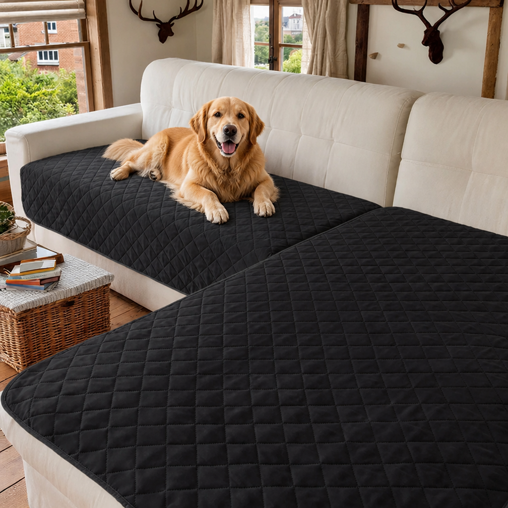 DogBedHouse Water-Repellent & Anti-Slip Hair-Resistant Sofa Mat Cover