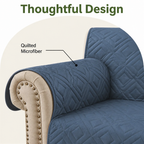 DogBedHouse Water-Repellent Quilted Sofa Cover (Anti-Slip Straps)