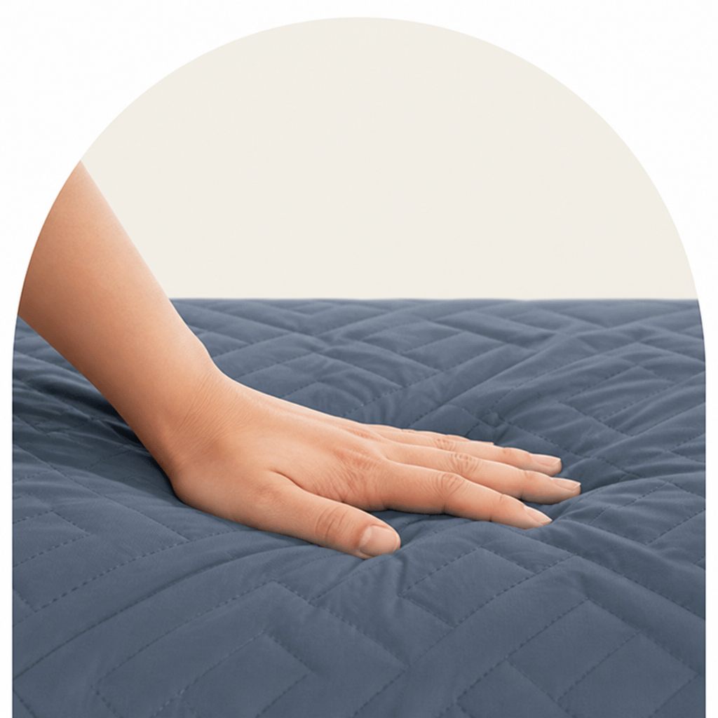 DogBedHouse Water-Repellent Quilted Sofa Cover (Anti-Slip Straps)