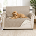 DogBedHouse Water-Repellent Quilted Sofa Cover (Anti-Slip Straps)